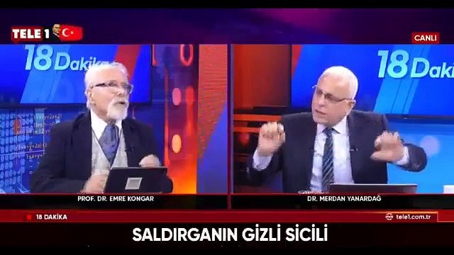 Canlı yayında tansiyon yükseldi... Emre Kongar ile Merdan Yanardağ arasında 'Sırrı Süreyya Önder' tartışması