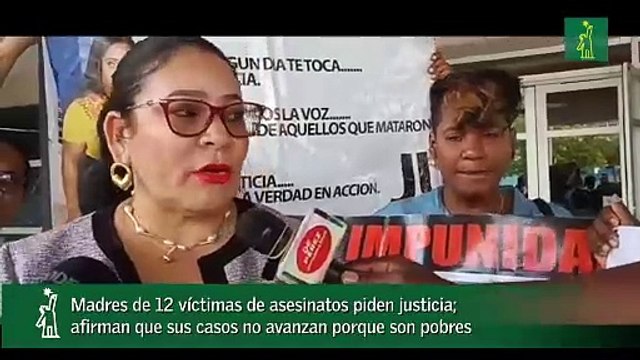 Madres de 12 víctimas de asesinatos piden justicia; afirman que sus casos no avanzan porque son pobres