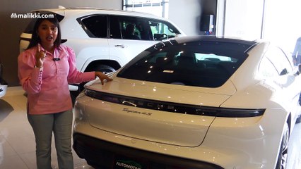 Malikki Reviews Porsche Taycan 4S – The Electric Beast in Islamabad!