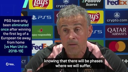 PSG 'will suffer' in second leg against Arsenal - Enrique