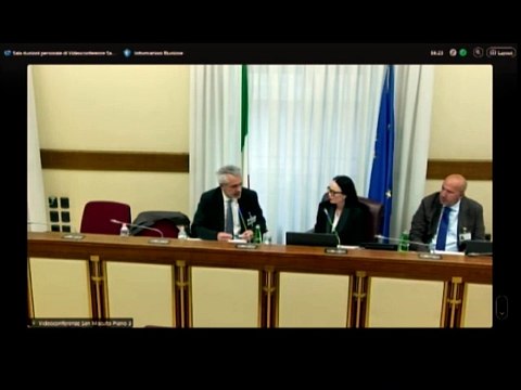 Roma - Audizioni Scarpetta, De Luise, Baccini (06.05.25)