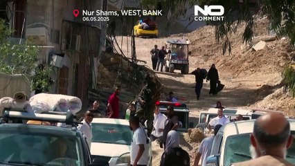 همزمان با تشدید تخریب‌ها در کرانه باختری فلسطینی‌ها در حال فرار از اردوگاه نور شمس هستند