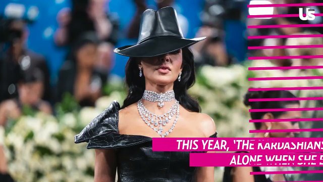 Kim Kardashian Nearly Bares Her Bum in Leather Met Gala 2025 Look