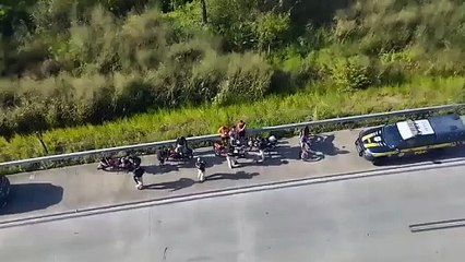 Captura de três motociclistas por "racha" e associação criminosa, na Caucaia