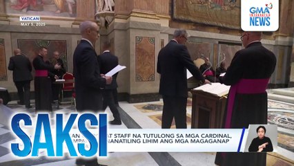 Vatican clergy at staff na tutulong sa mga cardinal, nanumpang mananatiling lihim ang mga magaganap sa conclave | Saksi