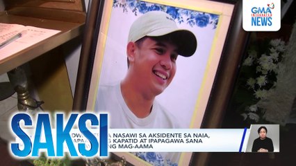 Breadwinner na nasawi sa aksidente sa NAIA, nagpapaaral ng kapatid at ipapagawa sana ang bahay nilang mag-aama | Saksi