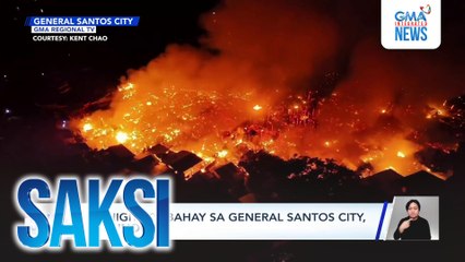 Mahigit 100 bahay sa General Santos City, nasunog | Saksi