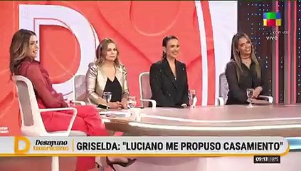 Luciano Castro le pidió casamiento a Griselda Siciliani: la inesperada respuesta de la actriz