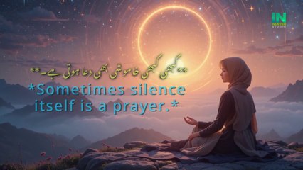 ASMR. RELAXING MUSIC.  Silent Moments | Cinematic Urdu-English Poetic Video""خاموش لمحوں کی آواز |