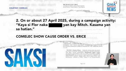 Mga inisyuhan ng show cause order ng Comelec, nadagdagan pa | Saksi