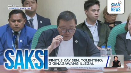 Sagot ng InfintUs kay Sen. Tolentino: Wala kaming ginagawang illegal | Saksi