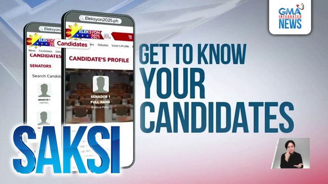 Eleksyon2025.ph, pwede nang bisitahin para sa mga pinakabagong balita tungkol sa Eleksyon 2025 | Saksi