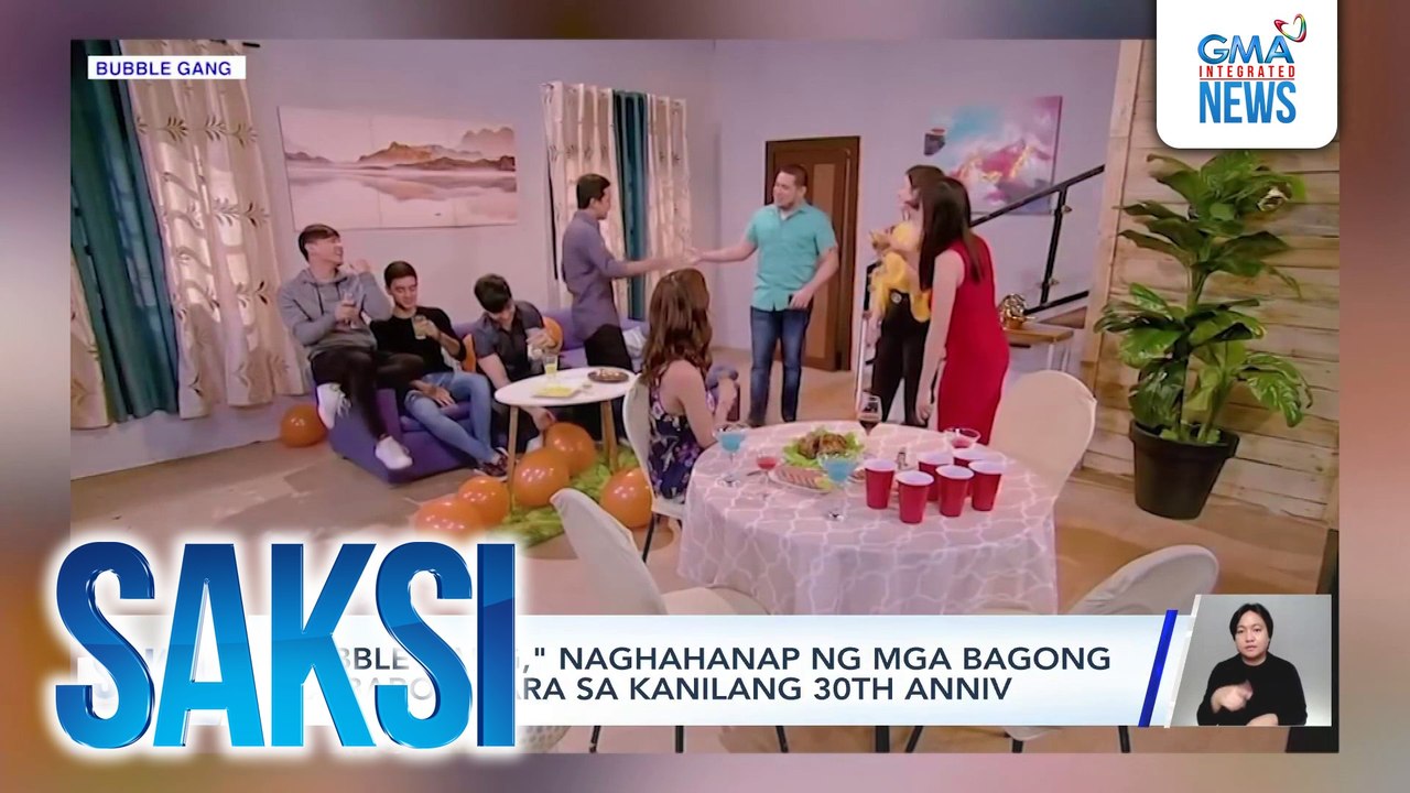 "Bubble Gang," naghahanap ng mga bagong "Ka-babol" para sa kanilang 30th anniv | Saksi