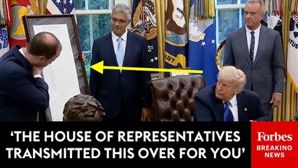Trump Presented With Record Of 2024 Electoral College Vote Showing Victory Over Kamala Harris