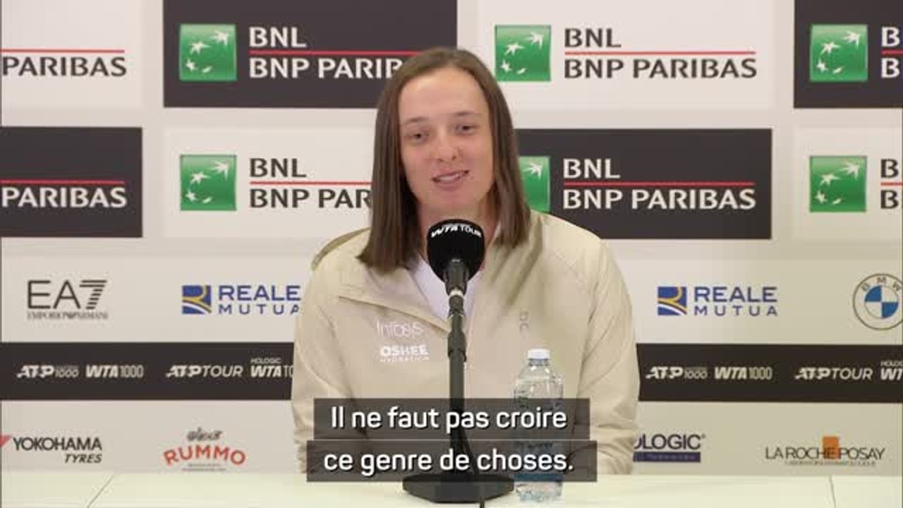 Wimbledon - Swiatek met fin aux rumeurs sur un forfait : "Tellement de théories à mon sujet qui sont fausses !"