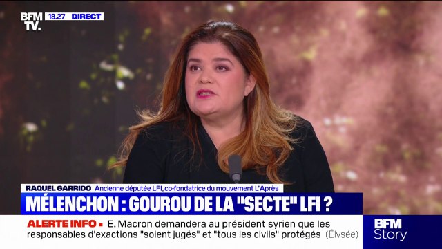 La Meute : Jean-Luc Mélenchon adopte peut-être des techniques qui, par analogie, peuvent ressembler à de l'emprise , estime Raquel Garrido