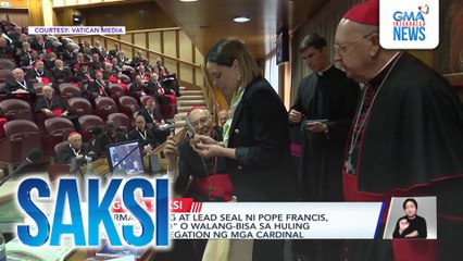 Fisherman's ring at lead seal ni Pope Francis, ginawang "void" o walang-bisa sa huling general congregation ng mga cardinal | Saksi