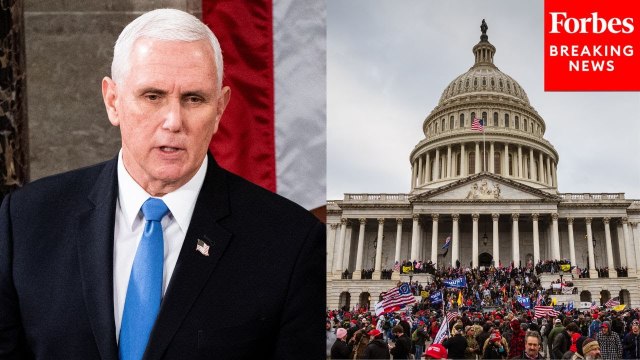 'I Did My Duty': Mike Pence Defends His Actions On January 6th Amid Capitol Riot