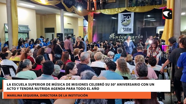 La Escuela Superior de Música de Misiones celebró su 50° aniversario con un acto y tendrá nutrida agenda para todo el año
