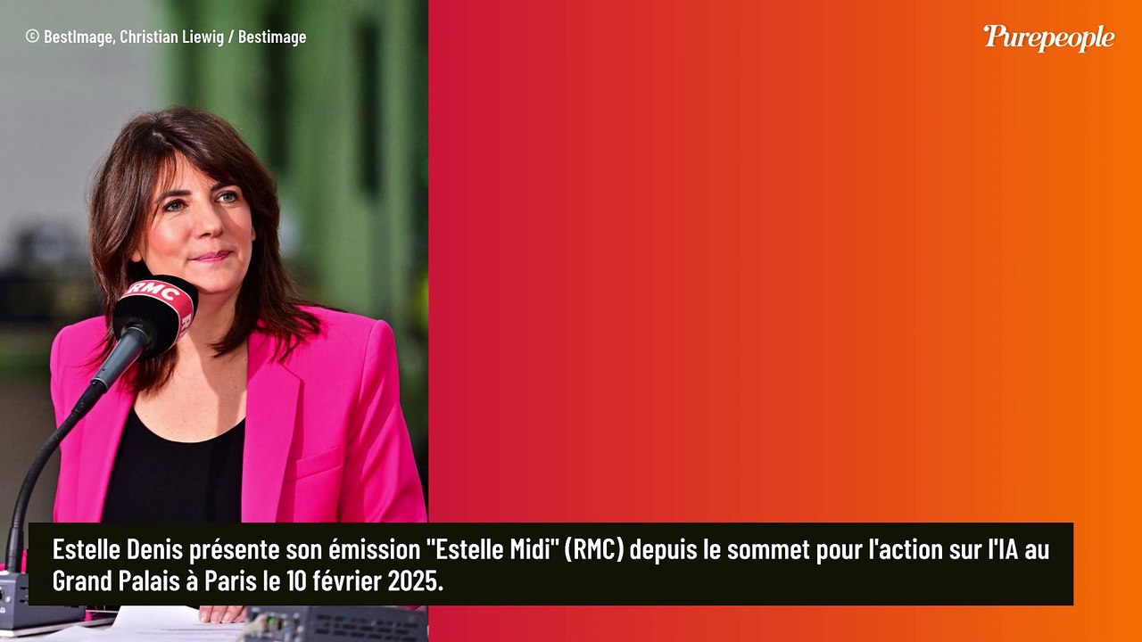 Estelle Denis se projette avec d'autres enfants et ce n'est visiblement pas avec Marc Thiercelin !
