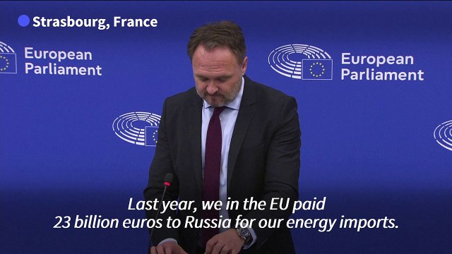 EU says it will be 'completely free from Russian gas' by end of 2027