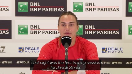 'Grazie mille!' - Sabalenka's hilarious reaction to fan comment