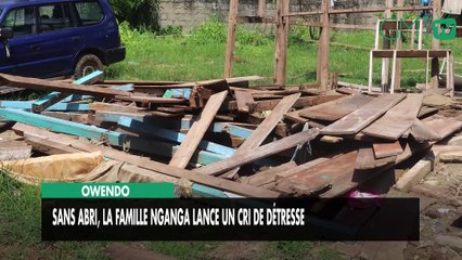 [#Reportage] Owendo: Sans abri, la famille Nganga lance un cri de détresse