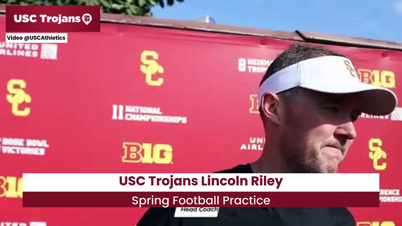 USC Trojans Lincoln Riley Details Leaders, Eric Gentry