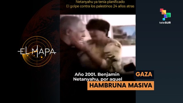 Escala 06-05-25: Benjamín Netanyahu en el 2001 revelando su plan de exterminio contra Palestina
