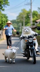 The story of Master Cat stealing sheep skewers