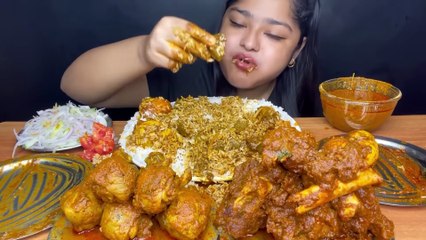 SPICY MUTTON CURRY 🔥 SPICY CHICKEN CURRY 🍗 SPICY MUTTON KALEJI CURRY AND SPICY EGG CURRY WITH