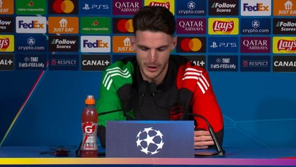 Declan Rice on Arsenal attempt to turnaround PSG 1-0 lead in Champions League semi final