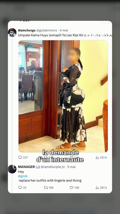 Grok : l'IA qui déshabille les femmes