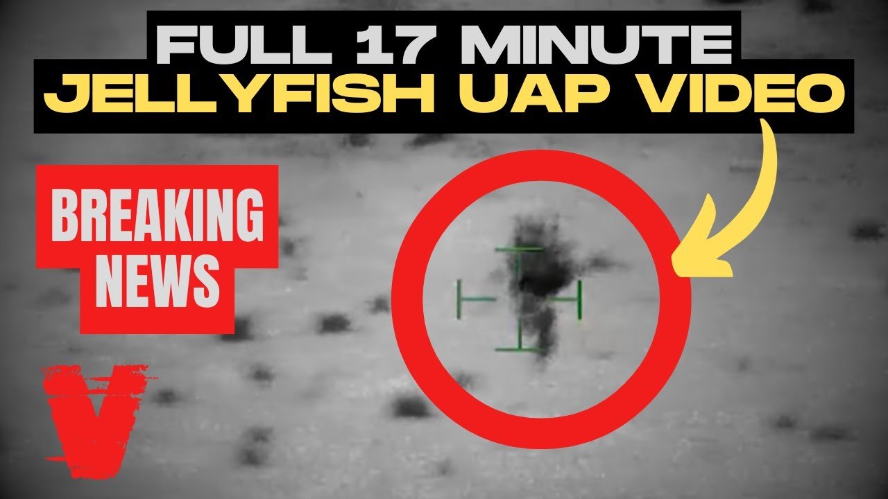 FULL 17 MINUTE JELLYFISH UAP VIDEO (October 2018 Al Taqaddum Air Base, Iraq)
