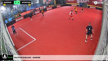 Faute de Dublanc - Sardine