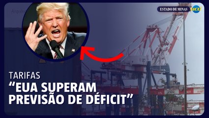 Déficit comercial dos EUA explode às vésperas das tarifas de Trump