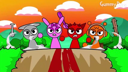 Sprunki VS  Italian Brainrot Characters (Tung Sahur & Tralalero Tralala) _ Sprunki Animation