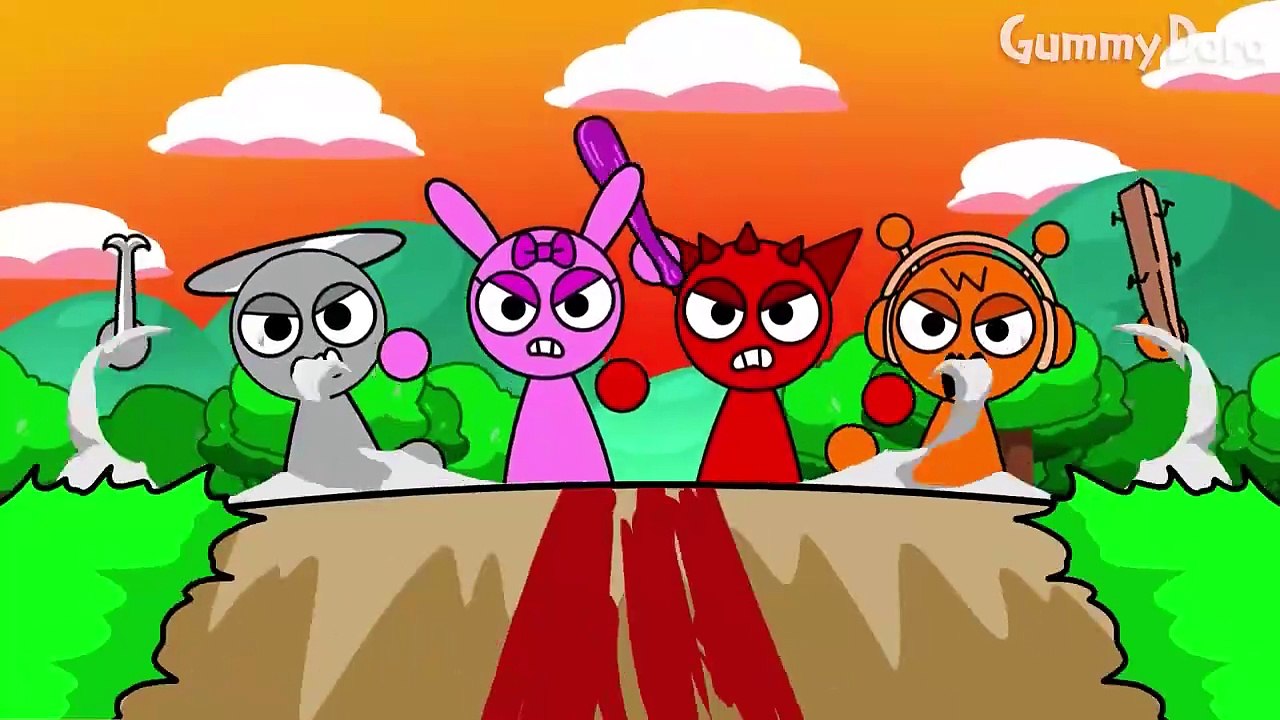 Sprunki VS  Italian Brainrot Characters (Tung Sahur & Tralalero Tralala) _ Sprunki Animation