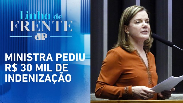 Gleisi Hoffmann apresenta queixa-crime contra Gilvan da Federal | LINHA DE FRENTE
