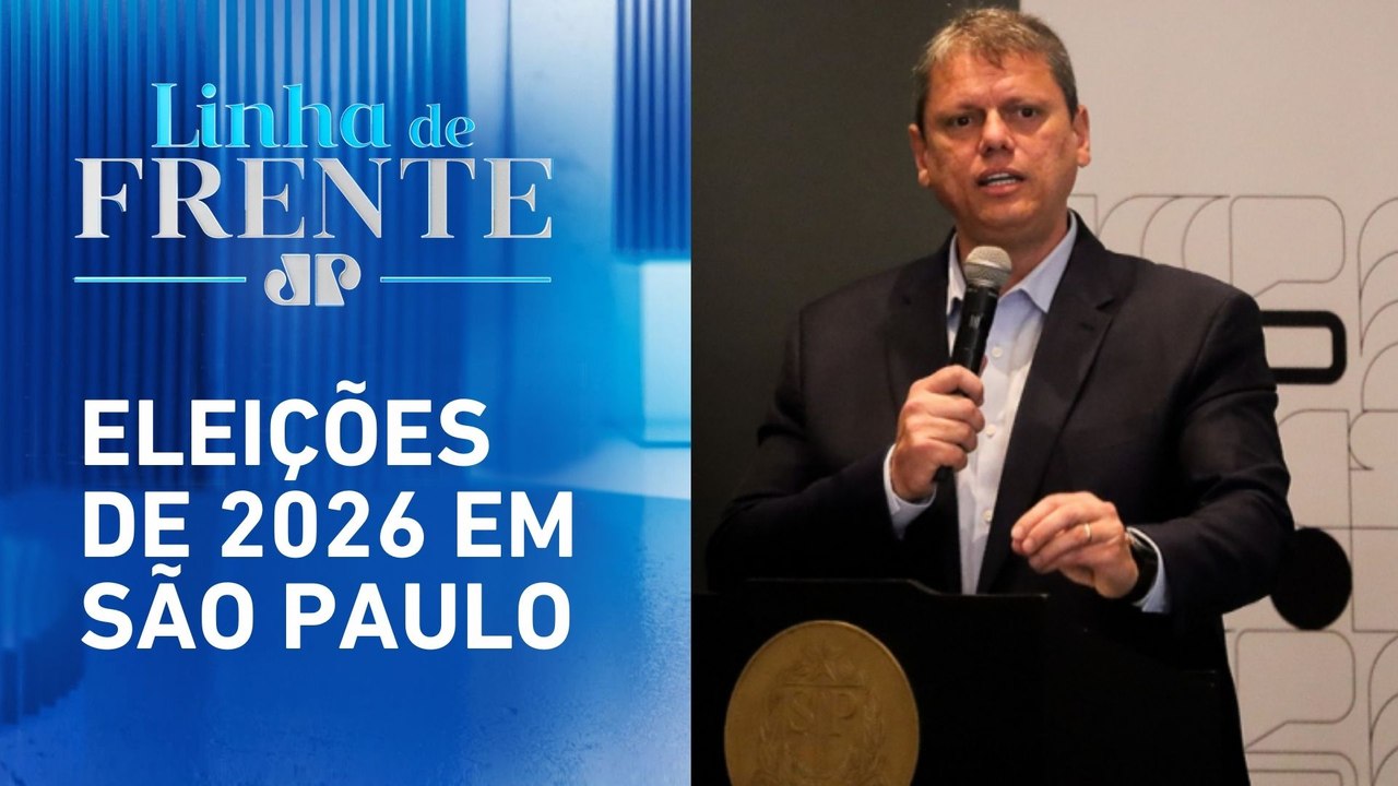 Paraná Pesquisas: Tarcísio lidera cenários de 1º turno para governo de SP | LINHA DE FRENTE