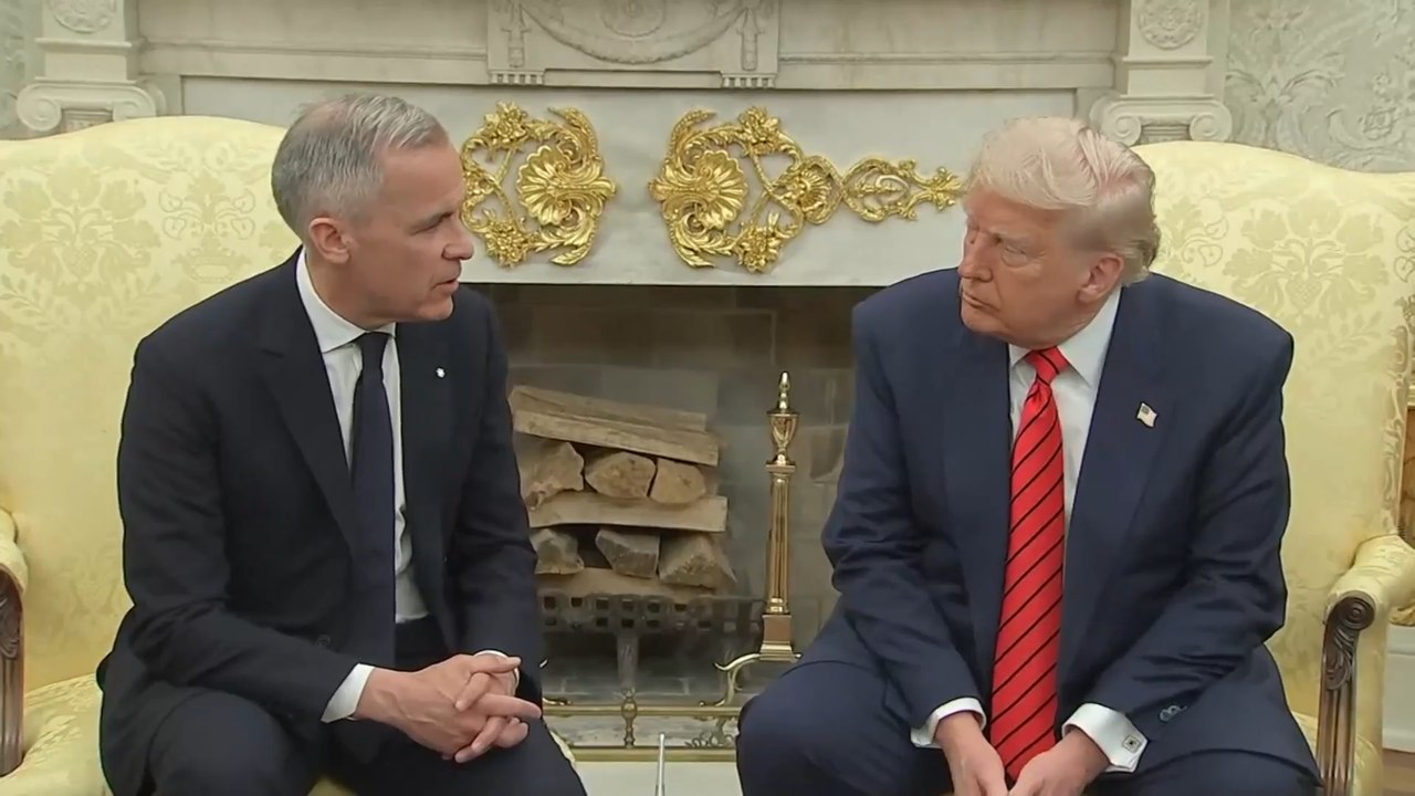 WATCH: Mark Carney tells Donald Trump that Canada will 'never be for sale'