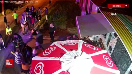 Kocaeli'de otomobil camiye daldı