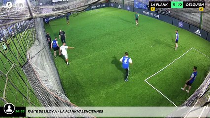 Faute de Liloy A - La Plank Valenciennes