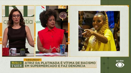 Atriz da Globo é vítima de RACISMO em supermercado no Rio de Janeiro | Melhor da Tarde