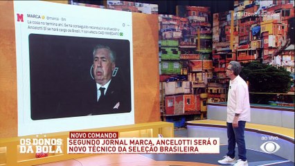 Ancelotti na Seleção: Técnico assumirá após o ‘El Clássico’, diz jornal; Neto comenta!