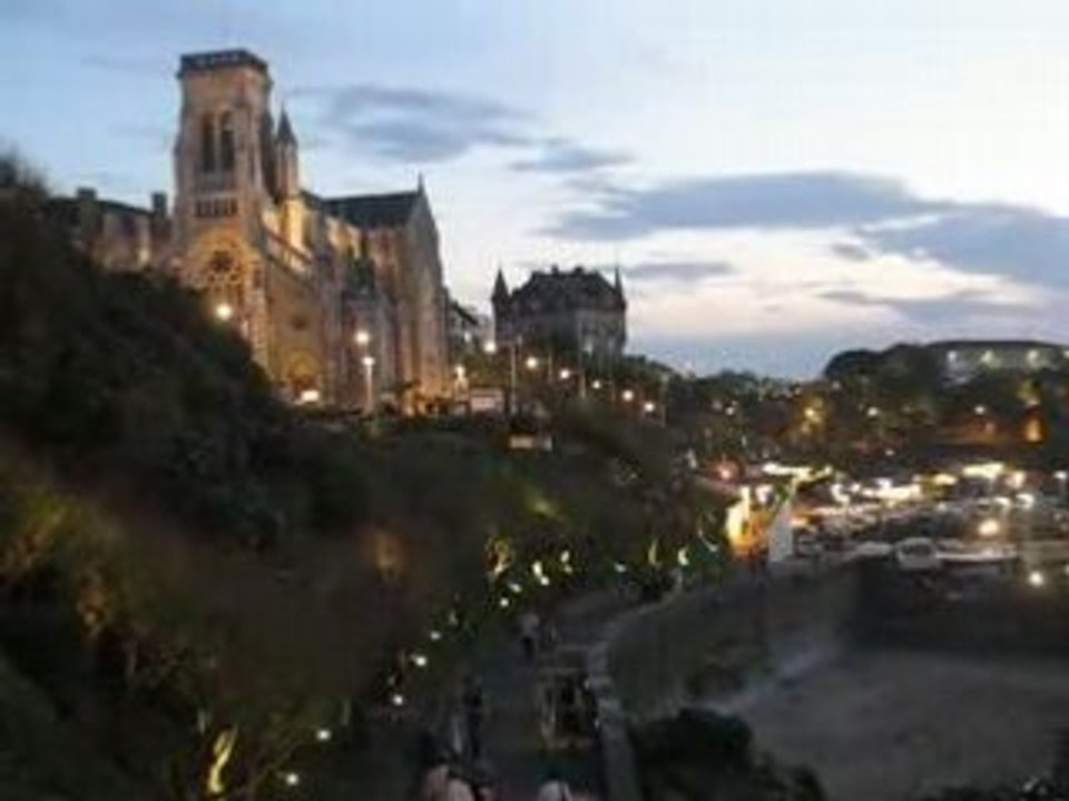 Biarritz : début de soirée