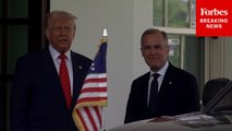 President Trump Welcomes Canadian PM Mark Carney To The White House