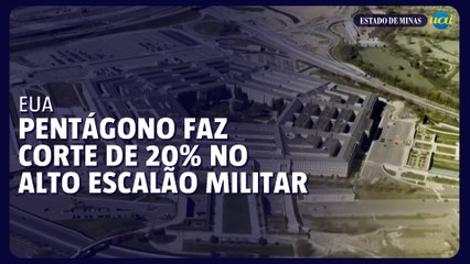 Chefe do Pentágono ordena corte de 20% no alto escalão militar dos EUA