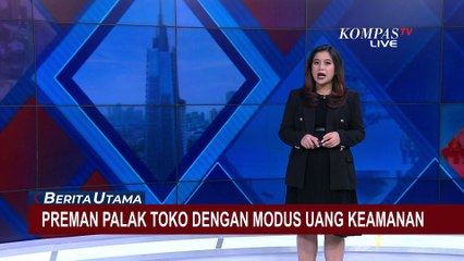 Aksi Preman di Makassar Palak Toko dengan Modus Uang Keamanan