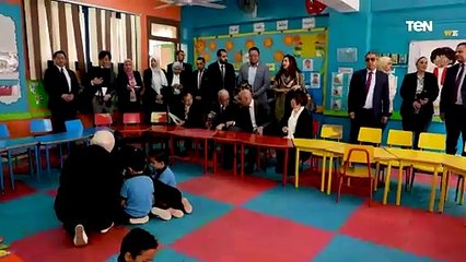 وزيرة التعليم في اليابان تعرب عن تشرفها بزيارة المدرسة المصرية اليابانية بحدائق أكتوبر وتثمن النتائج